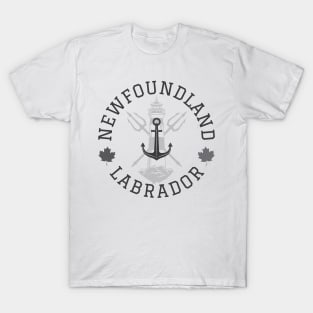 Nautical Design || Newfoundland and Labrador || Gift || Souvenir T-Shirt